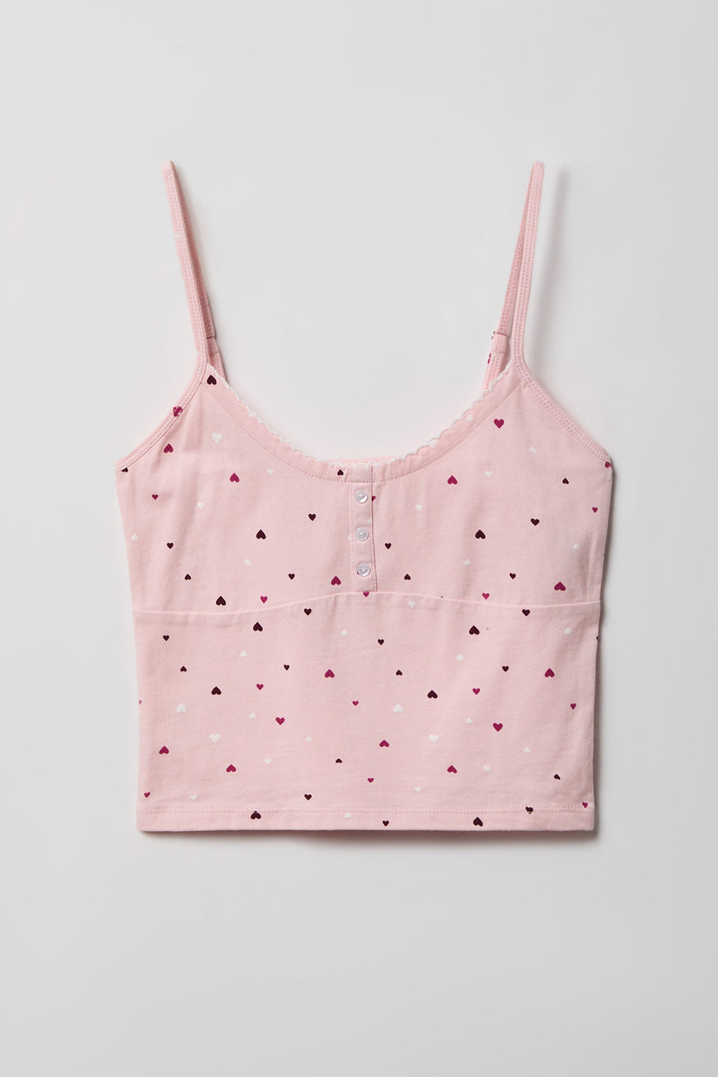 Printed Tank & Boy Short Pajama Set
