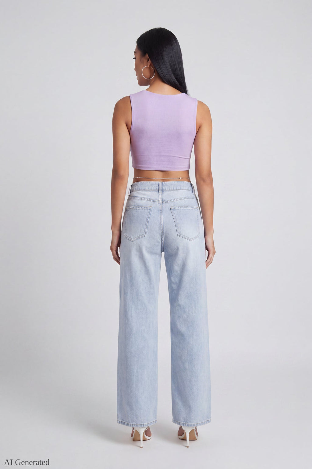 London Low Rise Super Baggy Light Jean