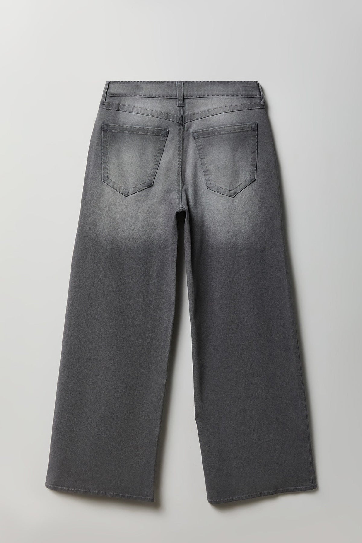 Soho Stretch Mid Rise Super Baggy Grey Jean
