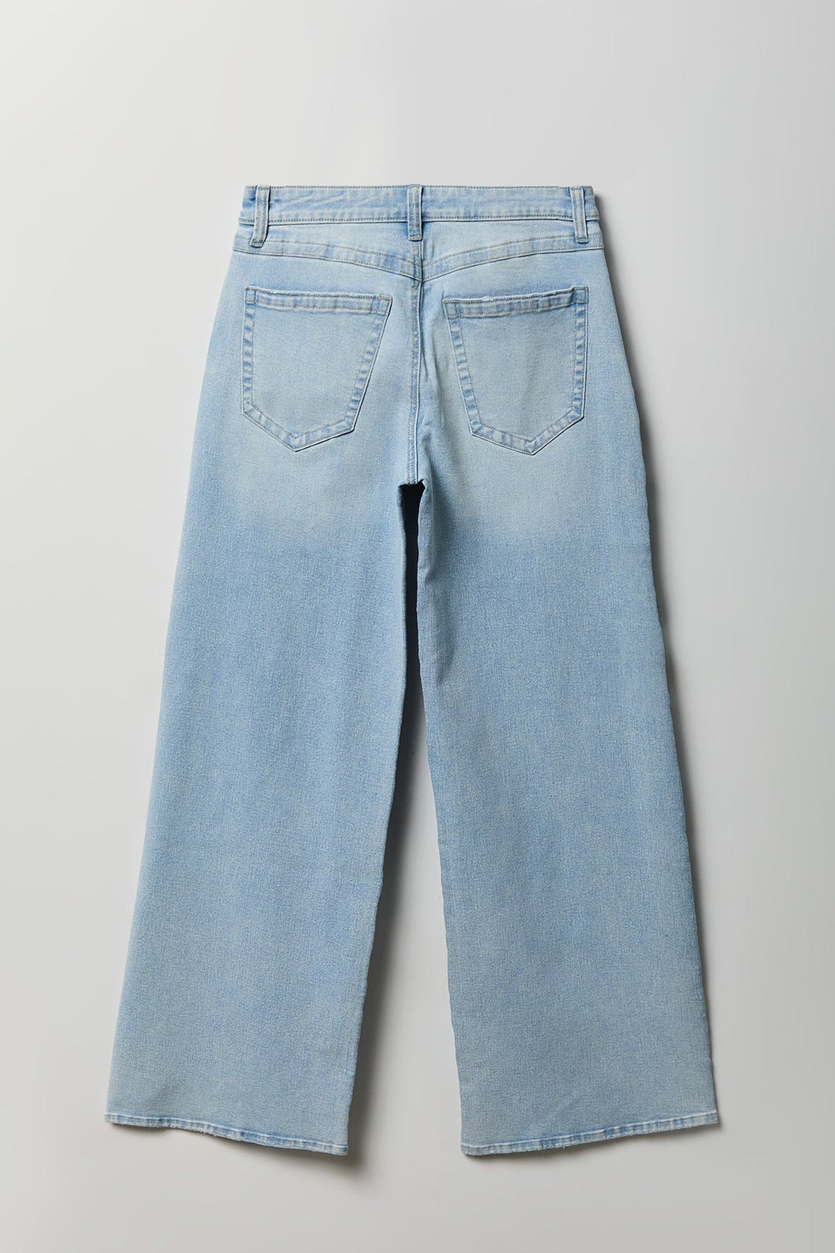 Soho Stretch Mid Rise Super Baggy Light Jean
