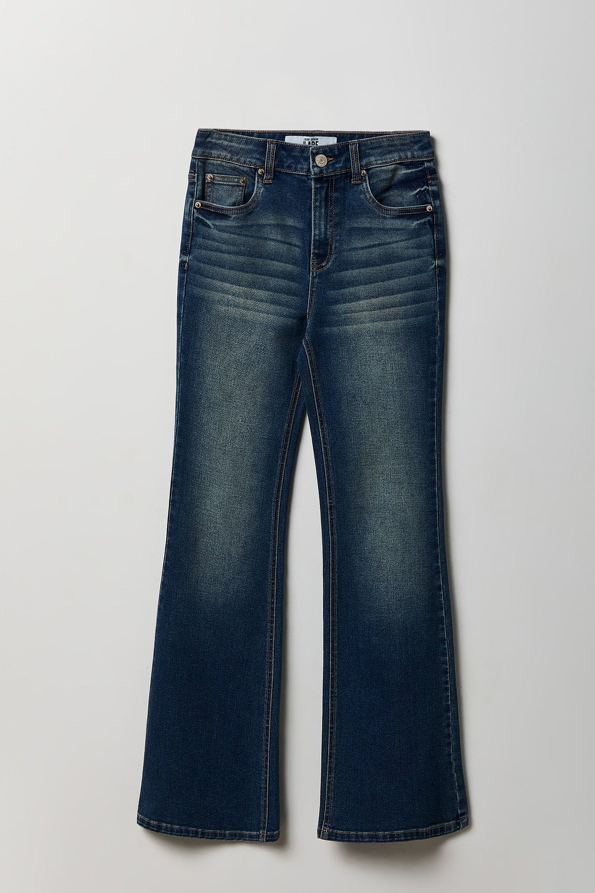 Stretch High Rise Flare Vintage Medium Jean