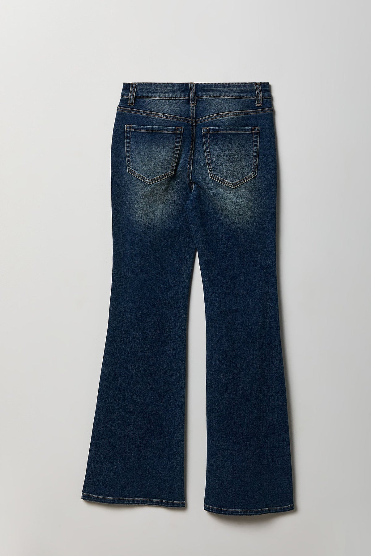Stretch High Rise Flare Vintage Medium Jean