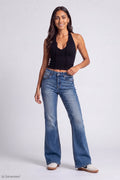 Stretch High Rise Flare Medium Jean