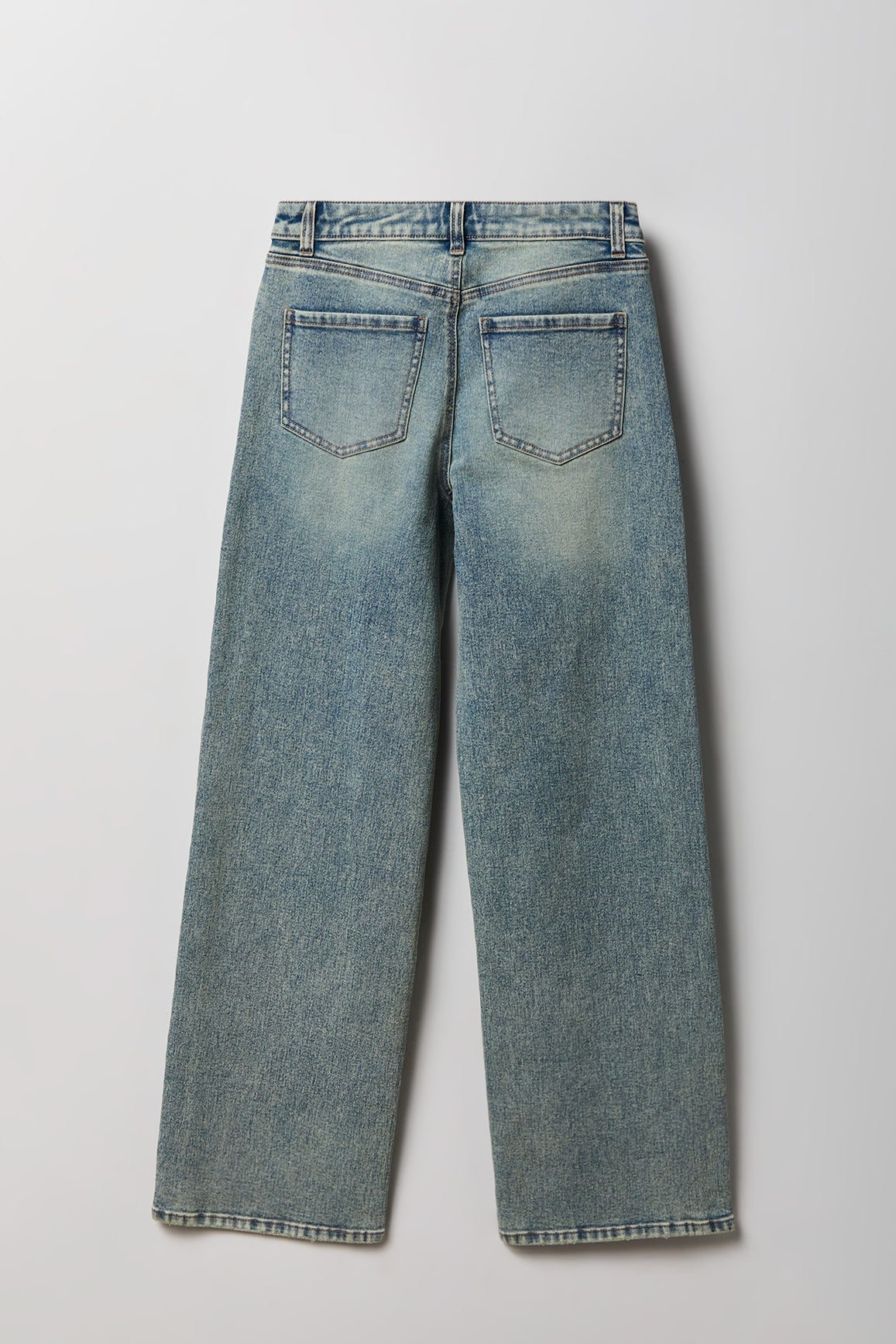 Paris Stretch High Rise Wide Leg Vintage Medium Jean