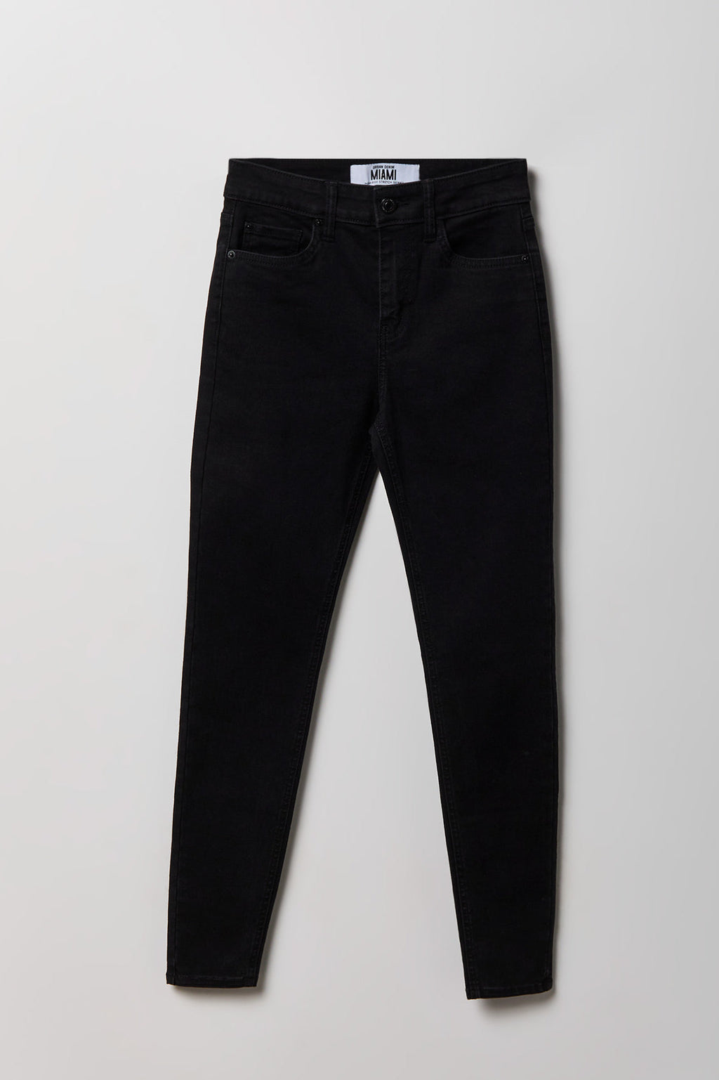 Miami Stretch High Rise Skinny Black Jean