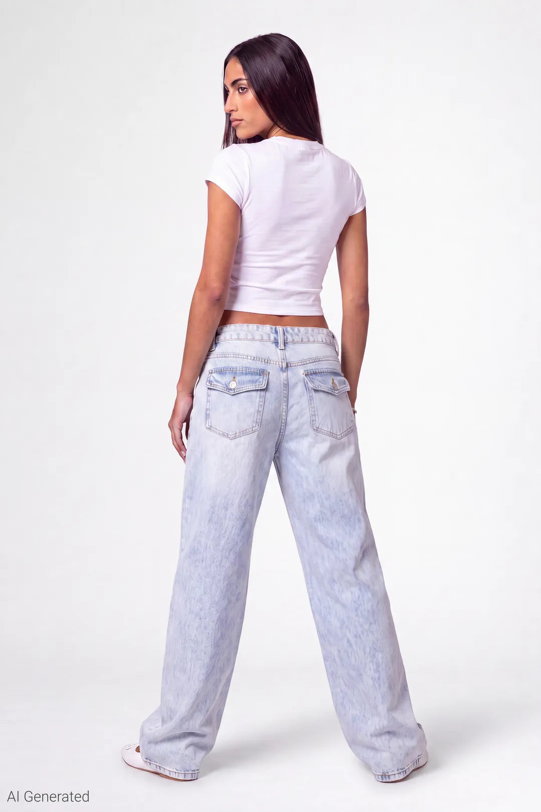 Low Rise Baggy Jean