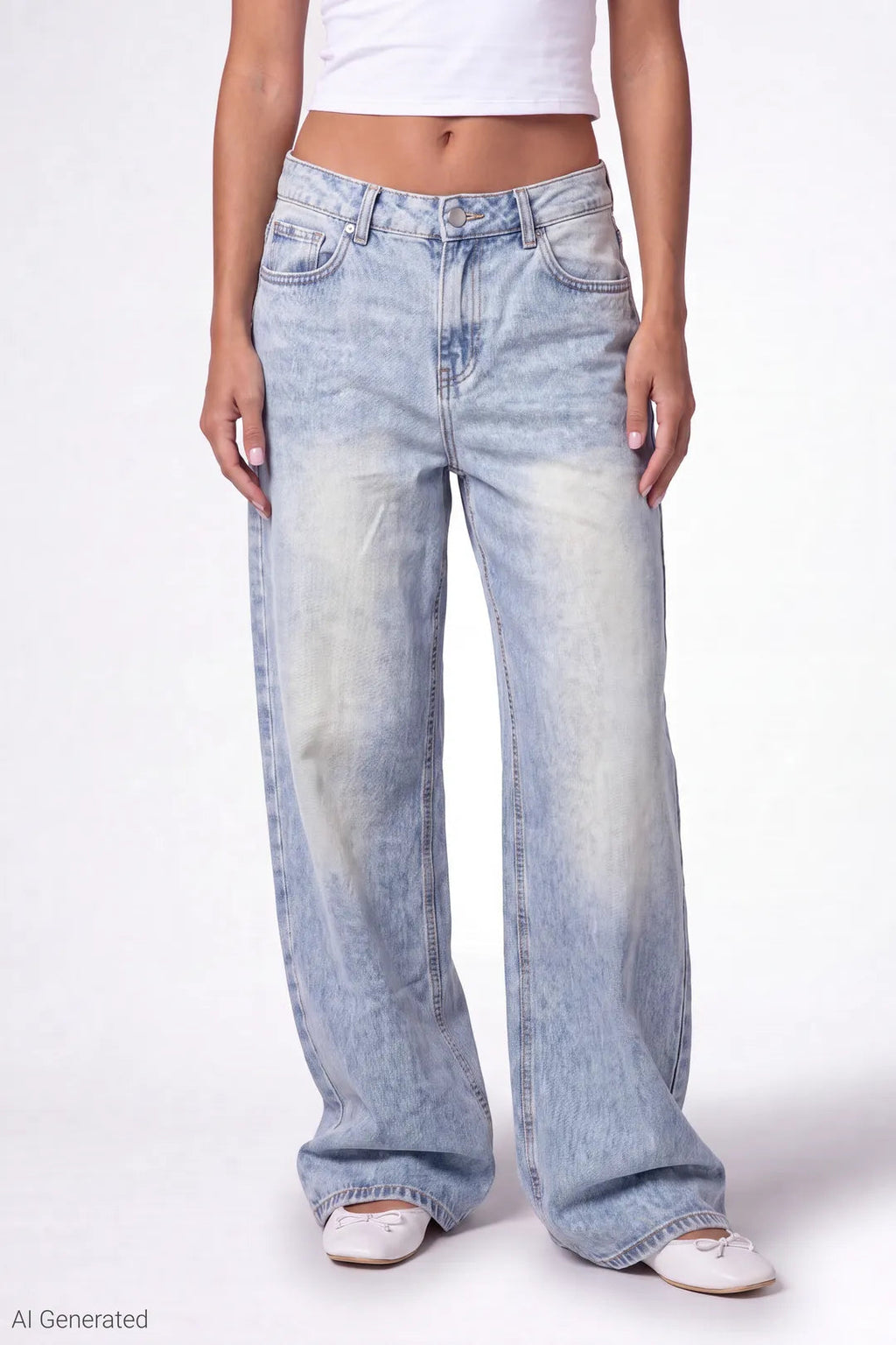Low Rise Baggy Jean