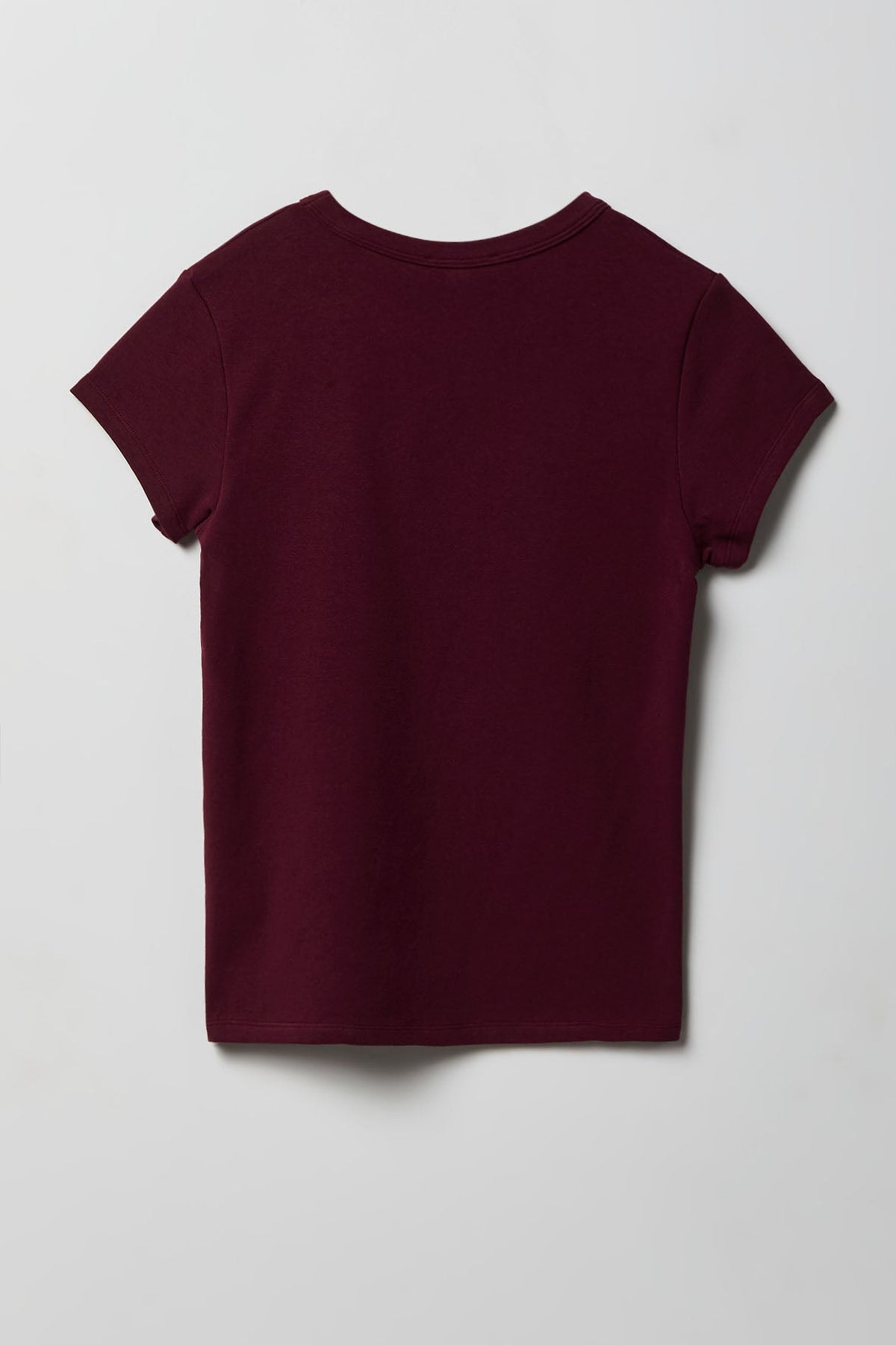 Ribbed Crewneck T-Shirt