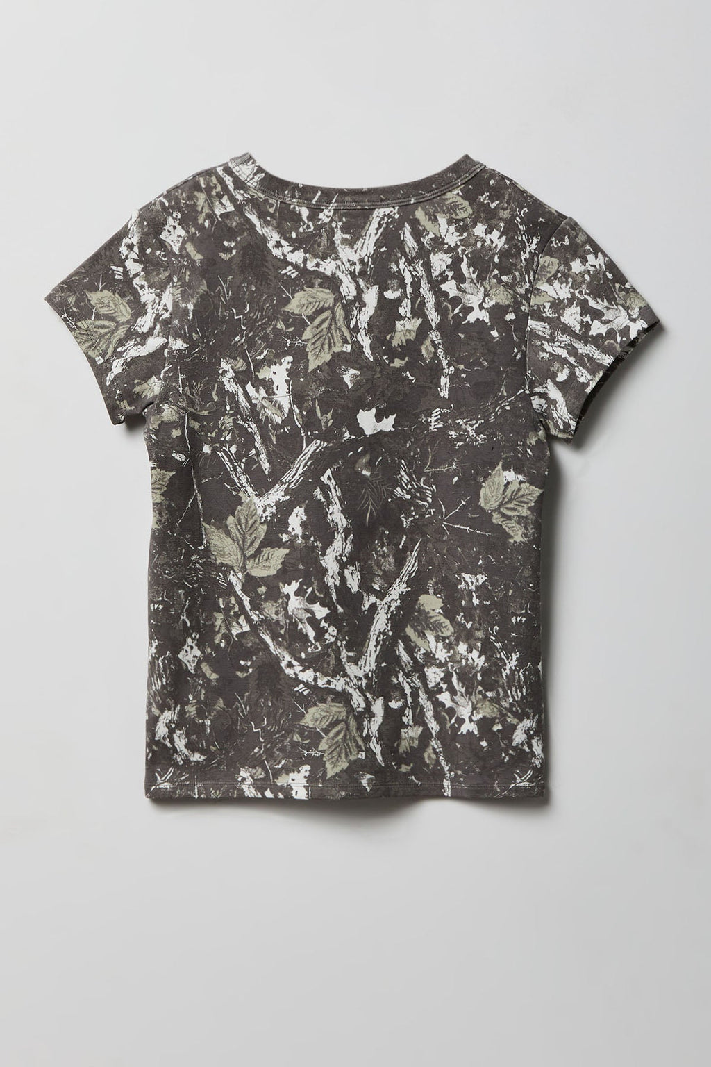 Ribbed Crewneck T-Shirt