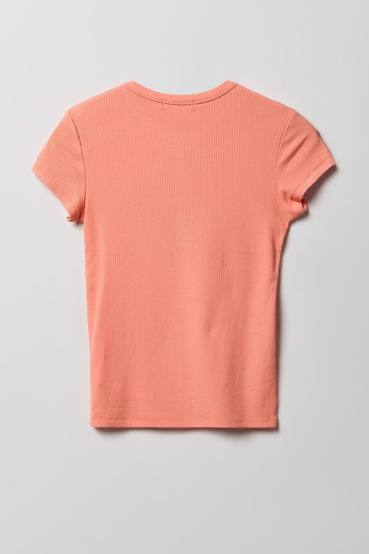 Ribbed Classic Henley Top