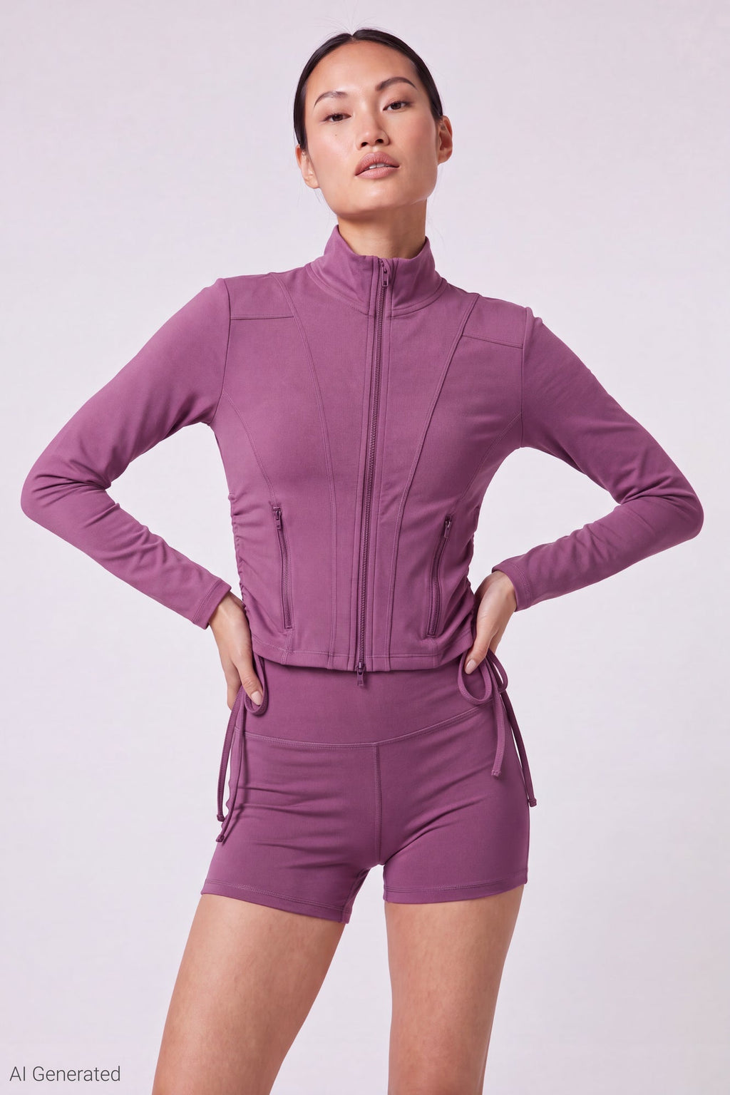 Sommer Ray Side Cinched Zip Jacket