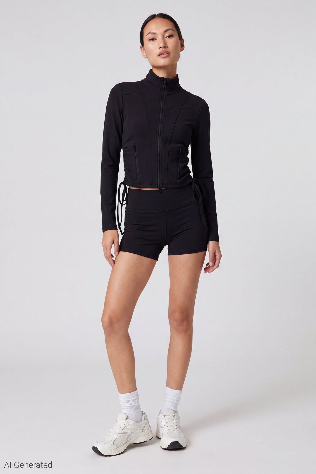 Sommer Ray Side Cinched Zip Jacket