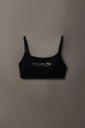 Playboy Chrome Detail Sports Bra