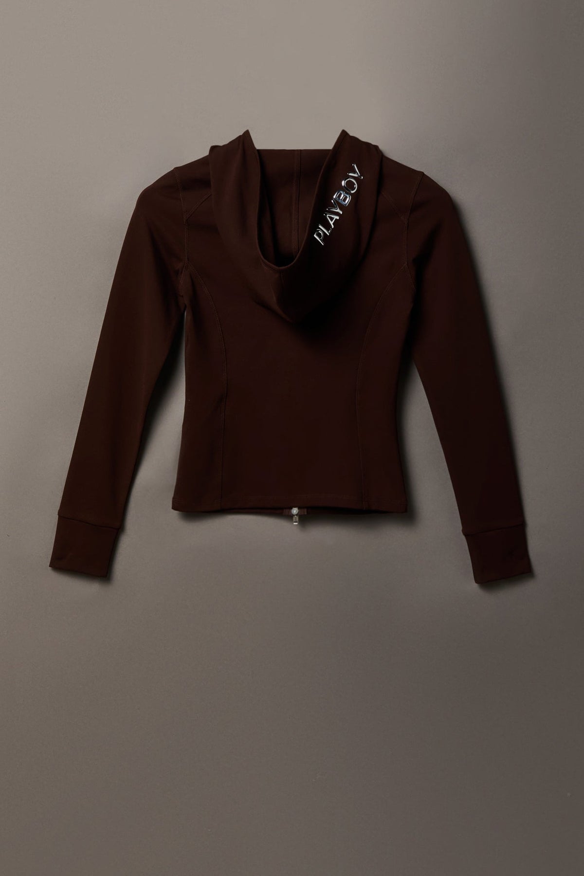 Playboy Chrome Detail Zip Hooded Jacket