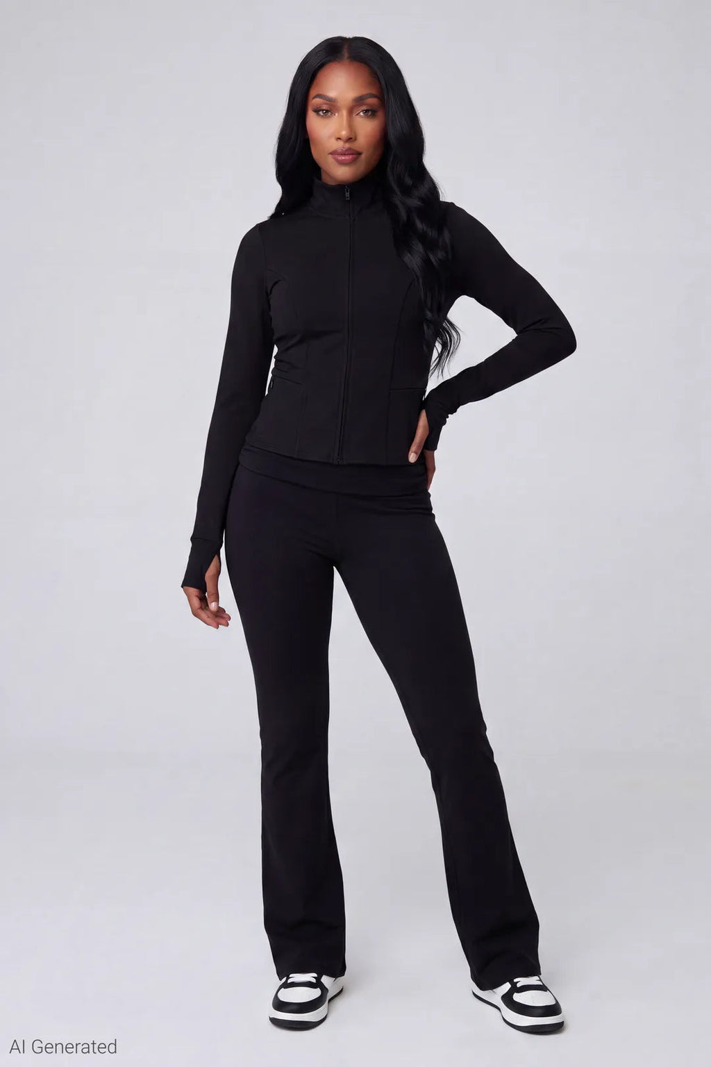 Sommer Ray Scrunch Waist Flare Pant