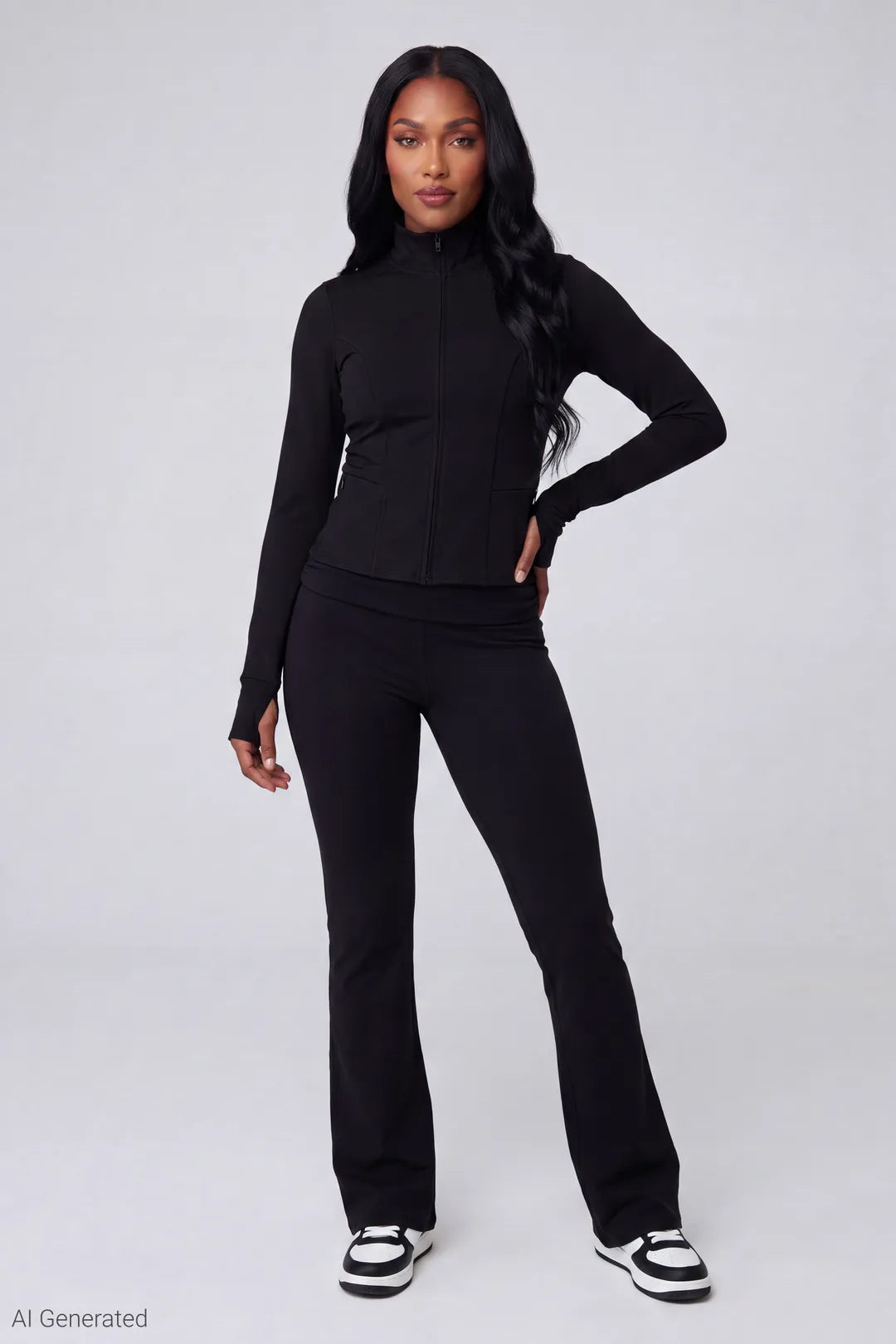 Sommer Ray Scrunch Waist Flare Pant