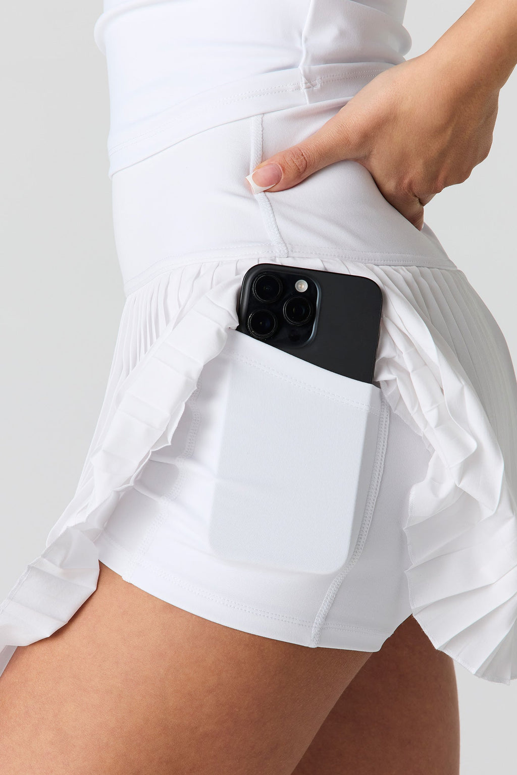 Sommer Ray Active High Density Pleated Skort