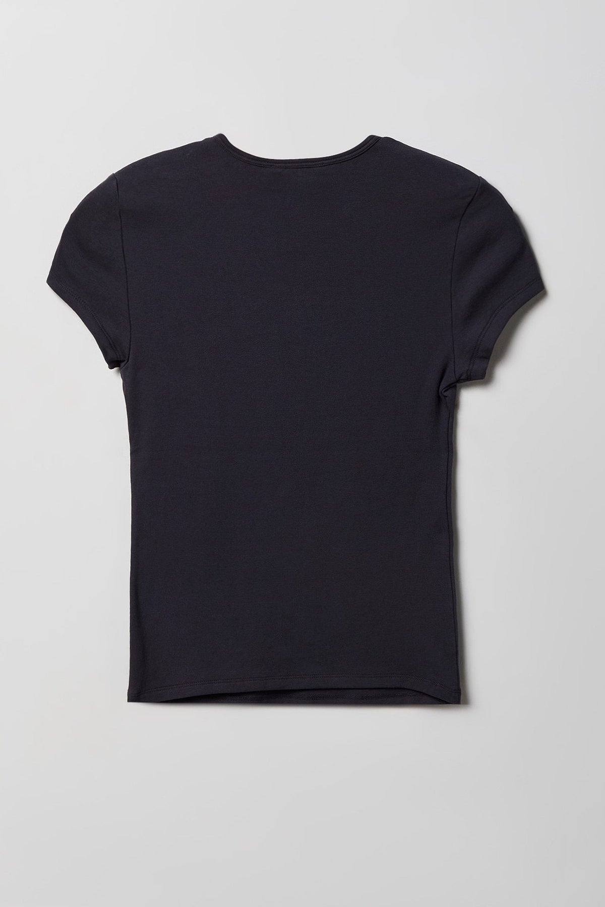 Graphic Ribbed T-Shirt