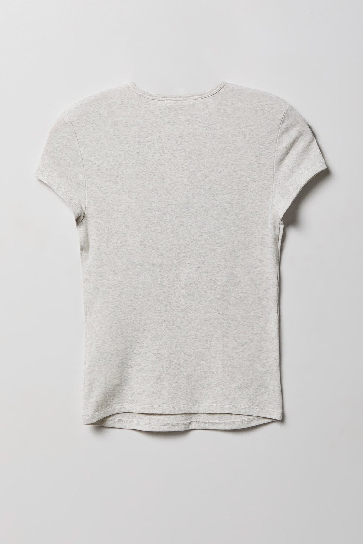 Graphic Ribbed T-Shirt