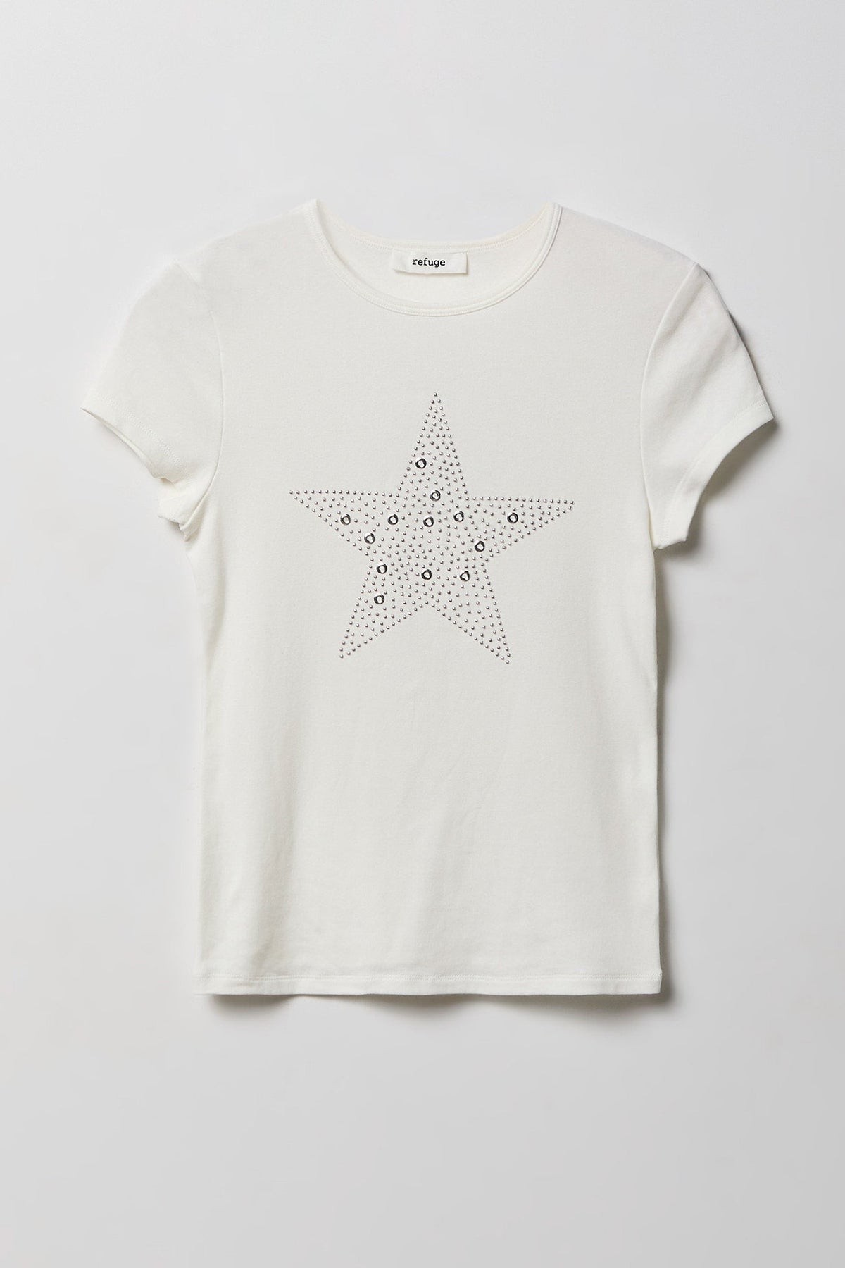 Graphic Ribbed T-Shirt