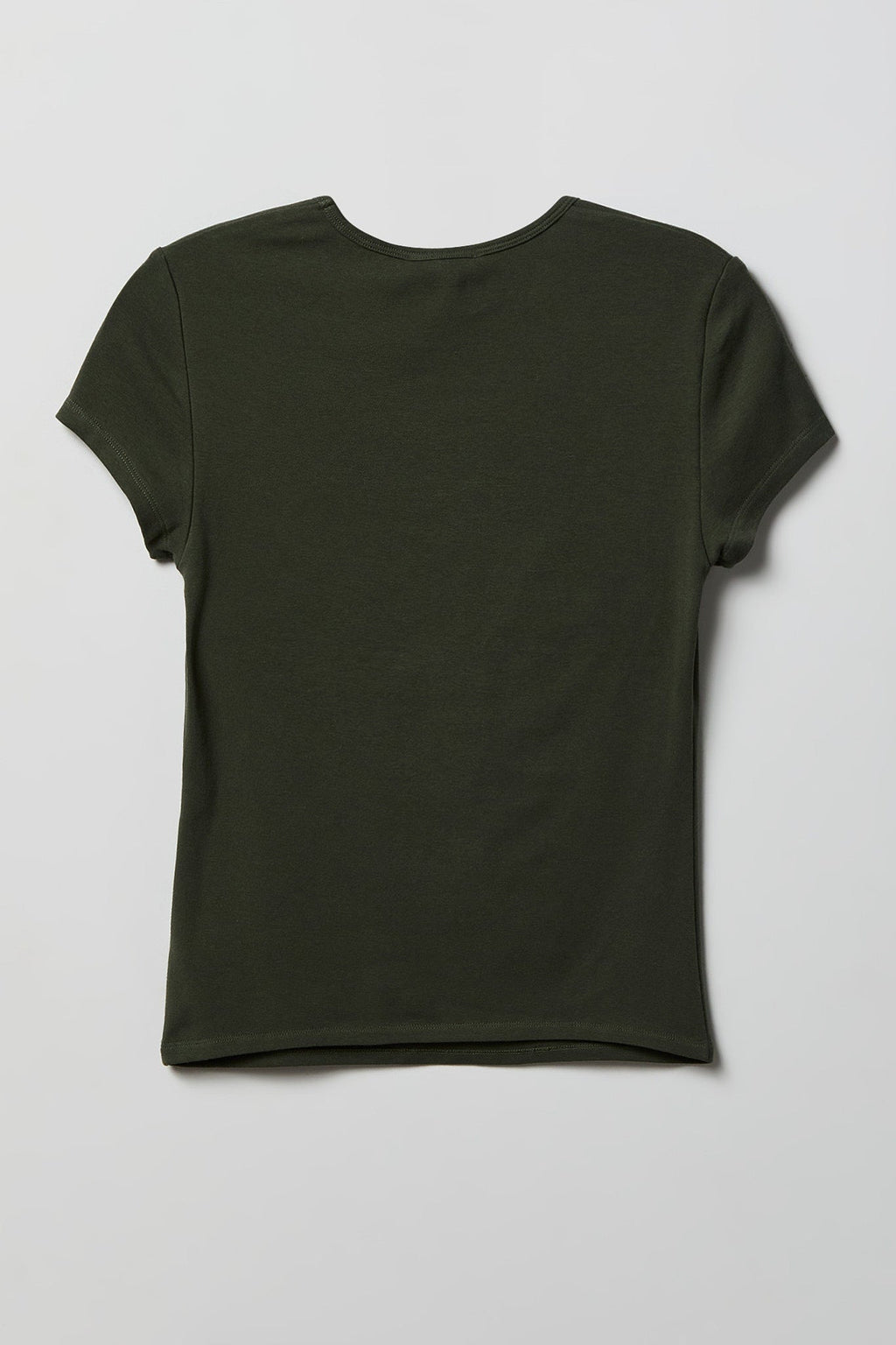 Rhinestone Fitted T-Shirt