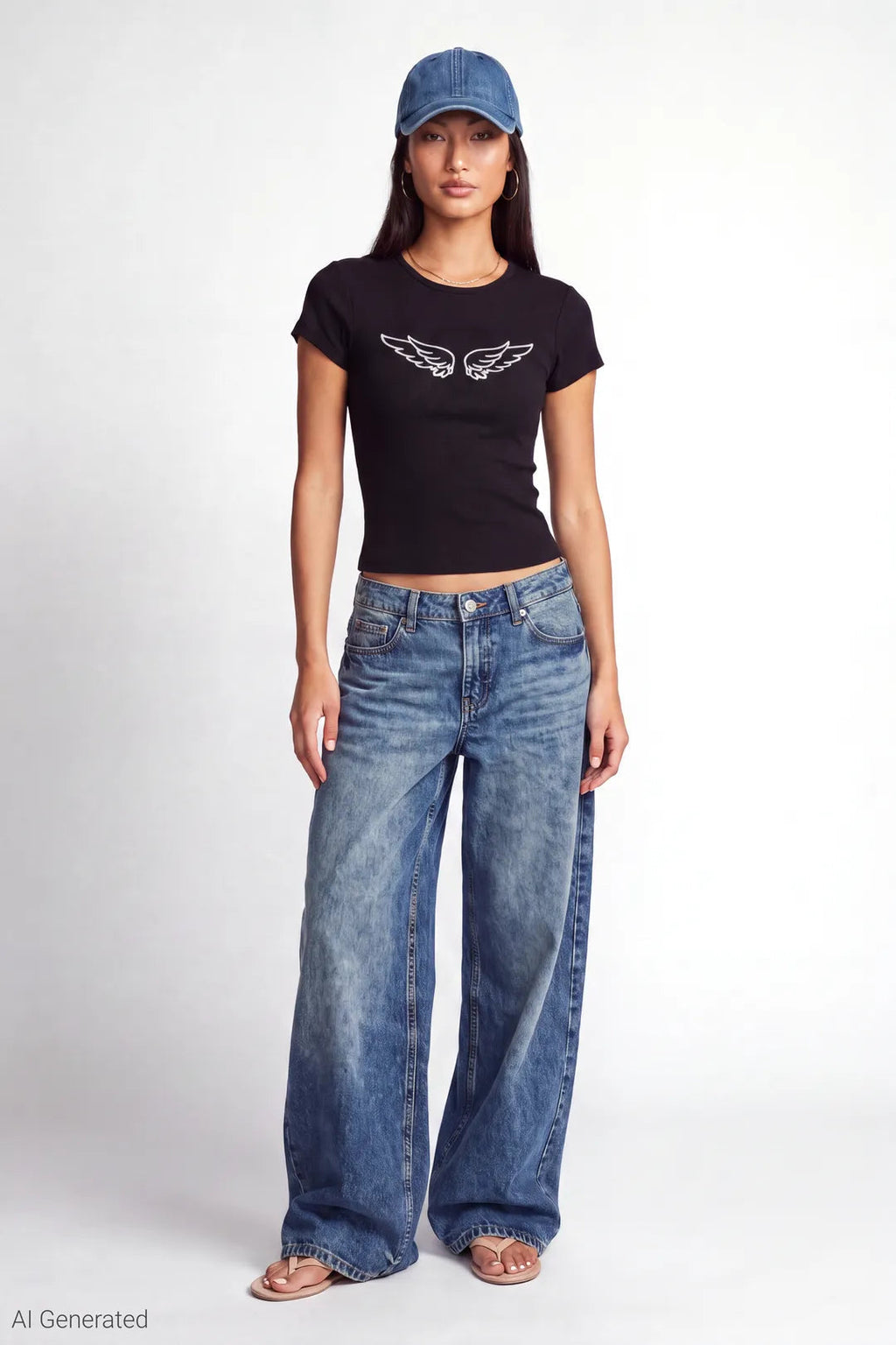 Graphic Fitted T-Shirt