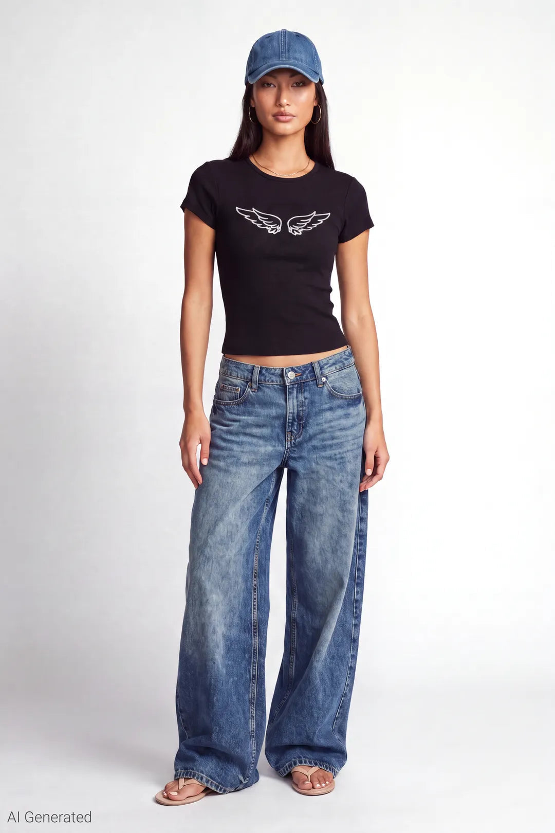 Graphic Fitted T-Shirt