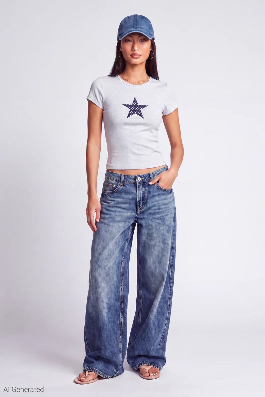 Graphic Fitted T-Shirt
