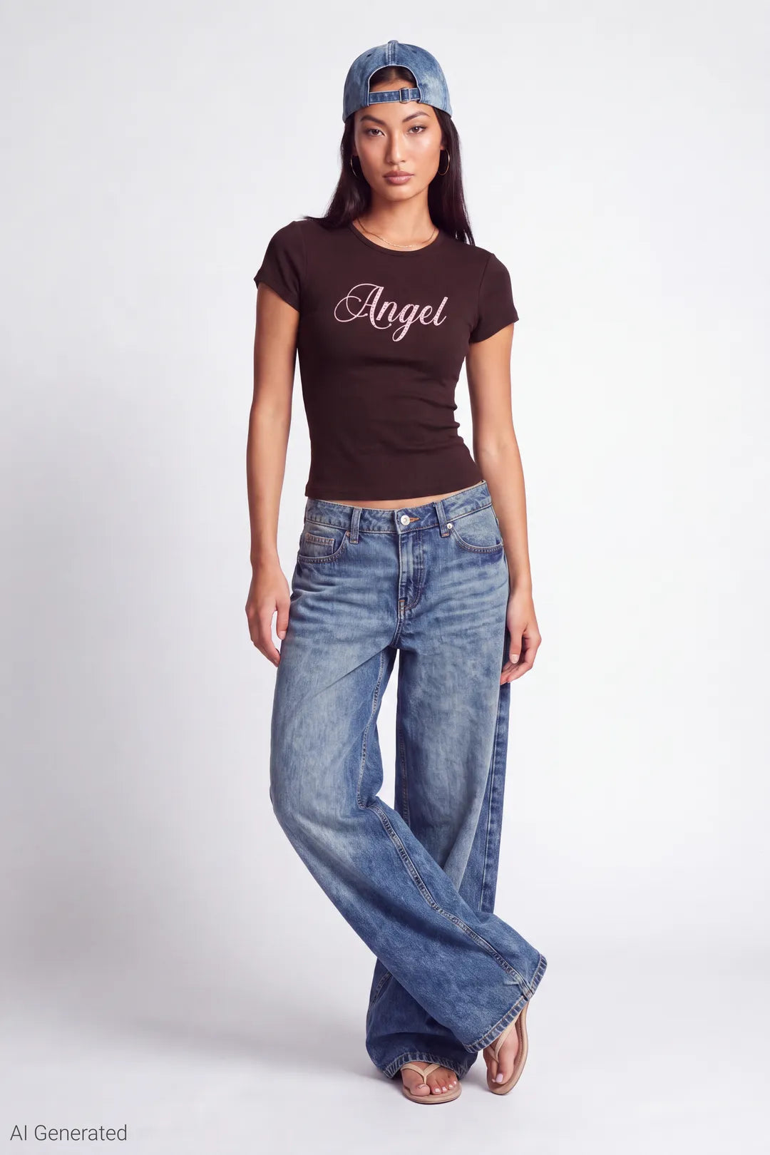 Graphic Fitted T-Shirt