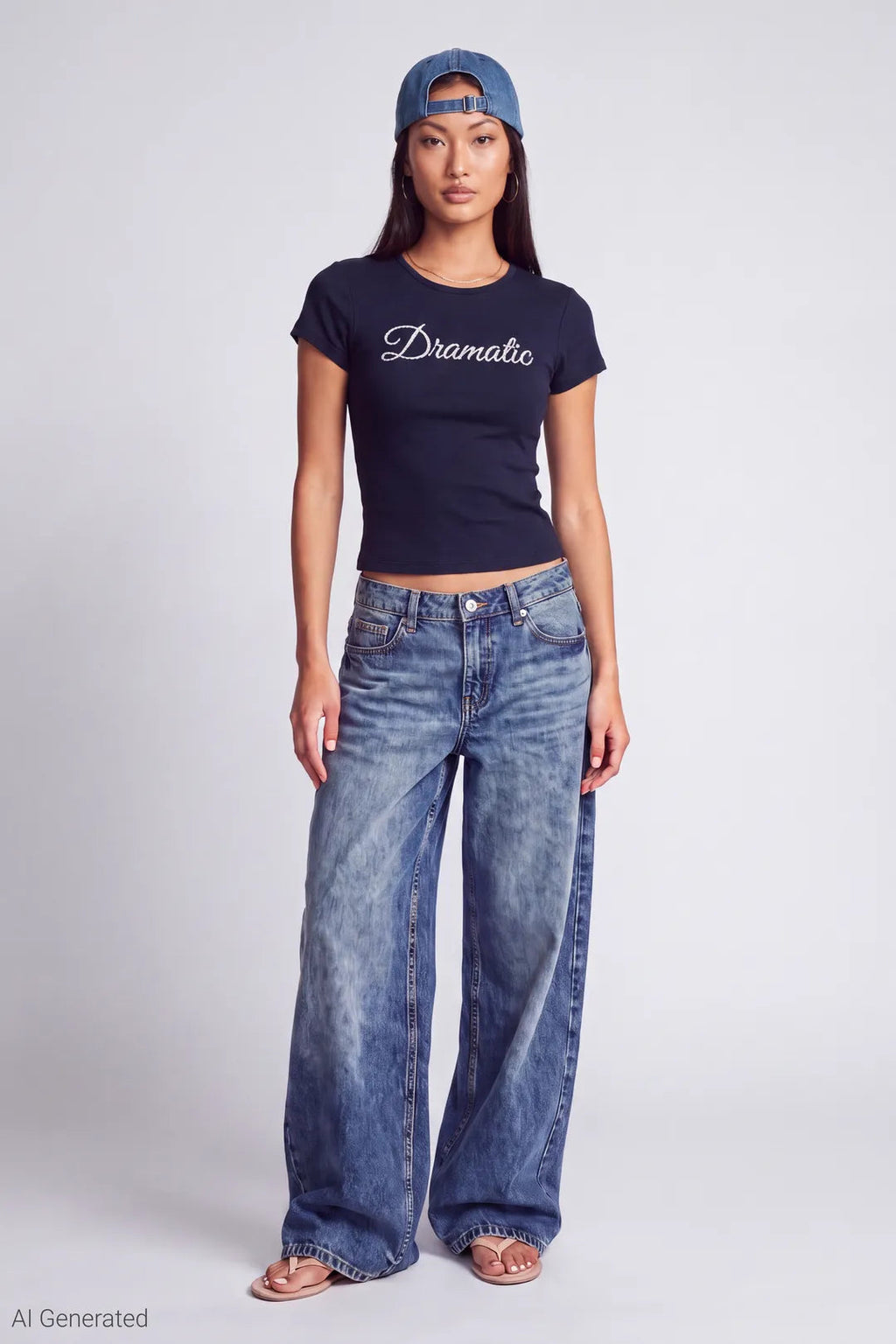 Graphic Fitted T-Shirt