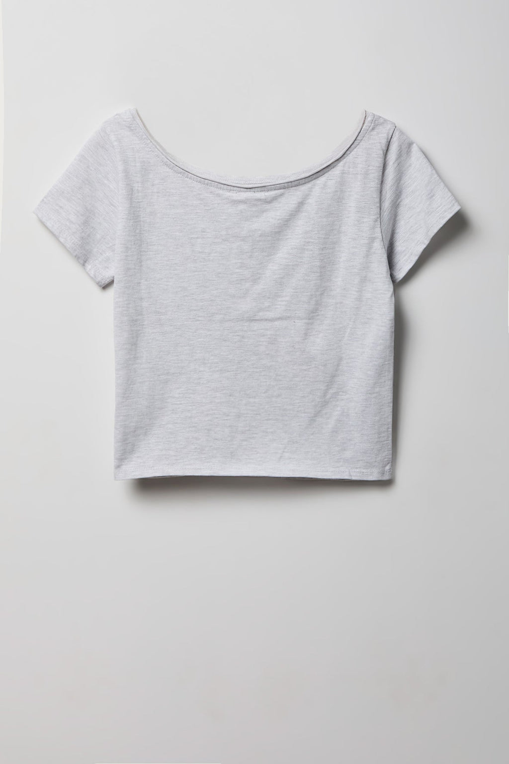 Off Shoulder Graphic T-Shirt