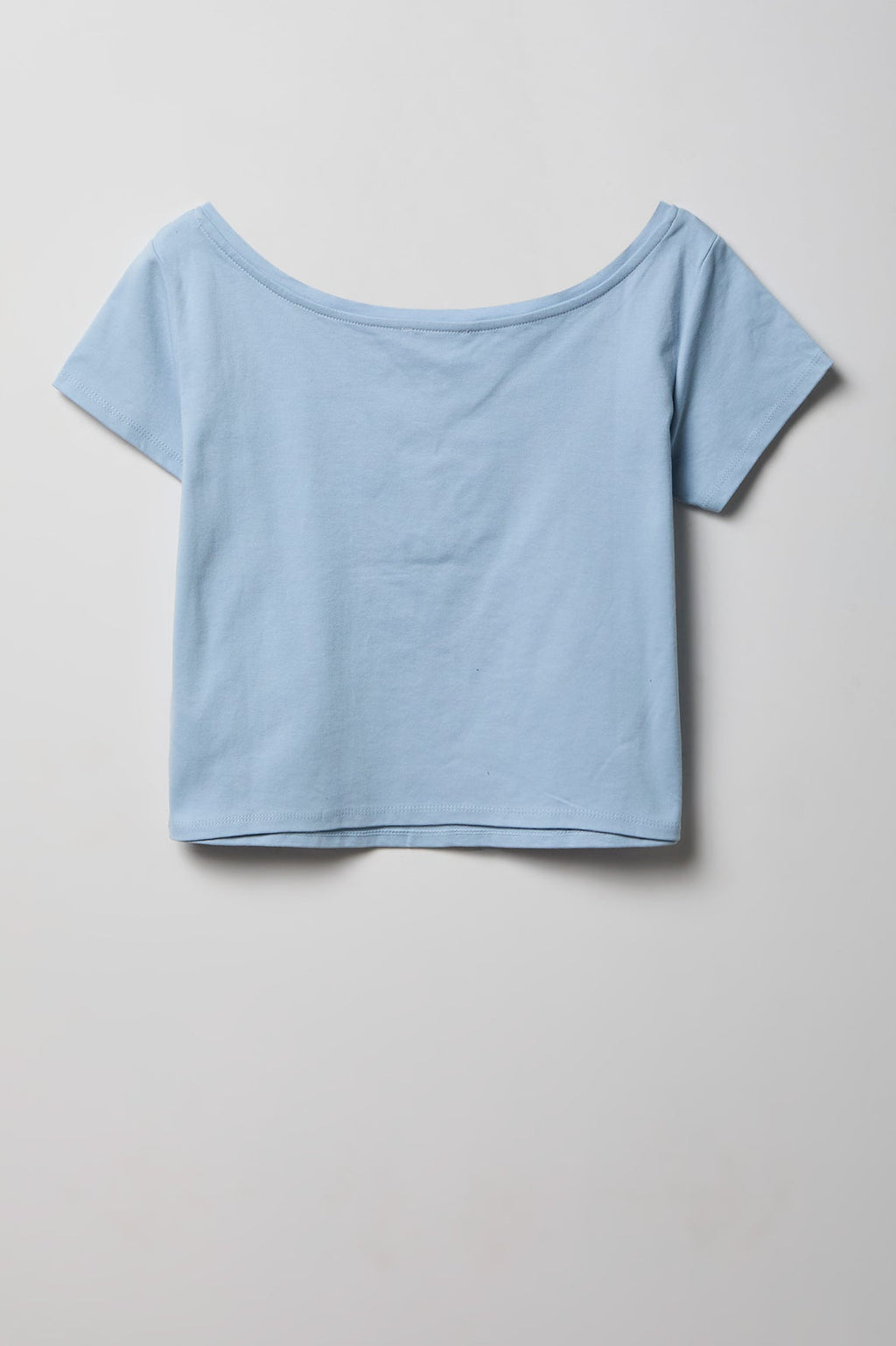 Off Shoulder Graphic T-Shirt