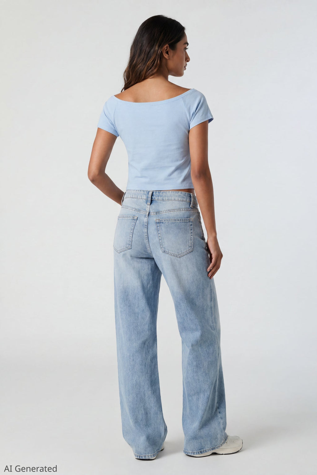 Off Shoulder Graphic T-Shirt