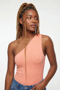 Soft Contour One Shoulder Bodysuit