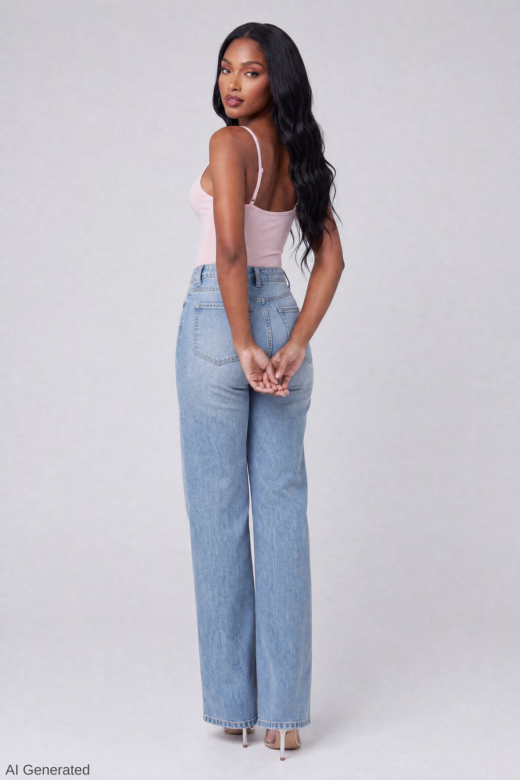 Luxe Heavy Contour Braless V-Neck Bodysuit