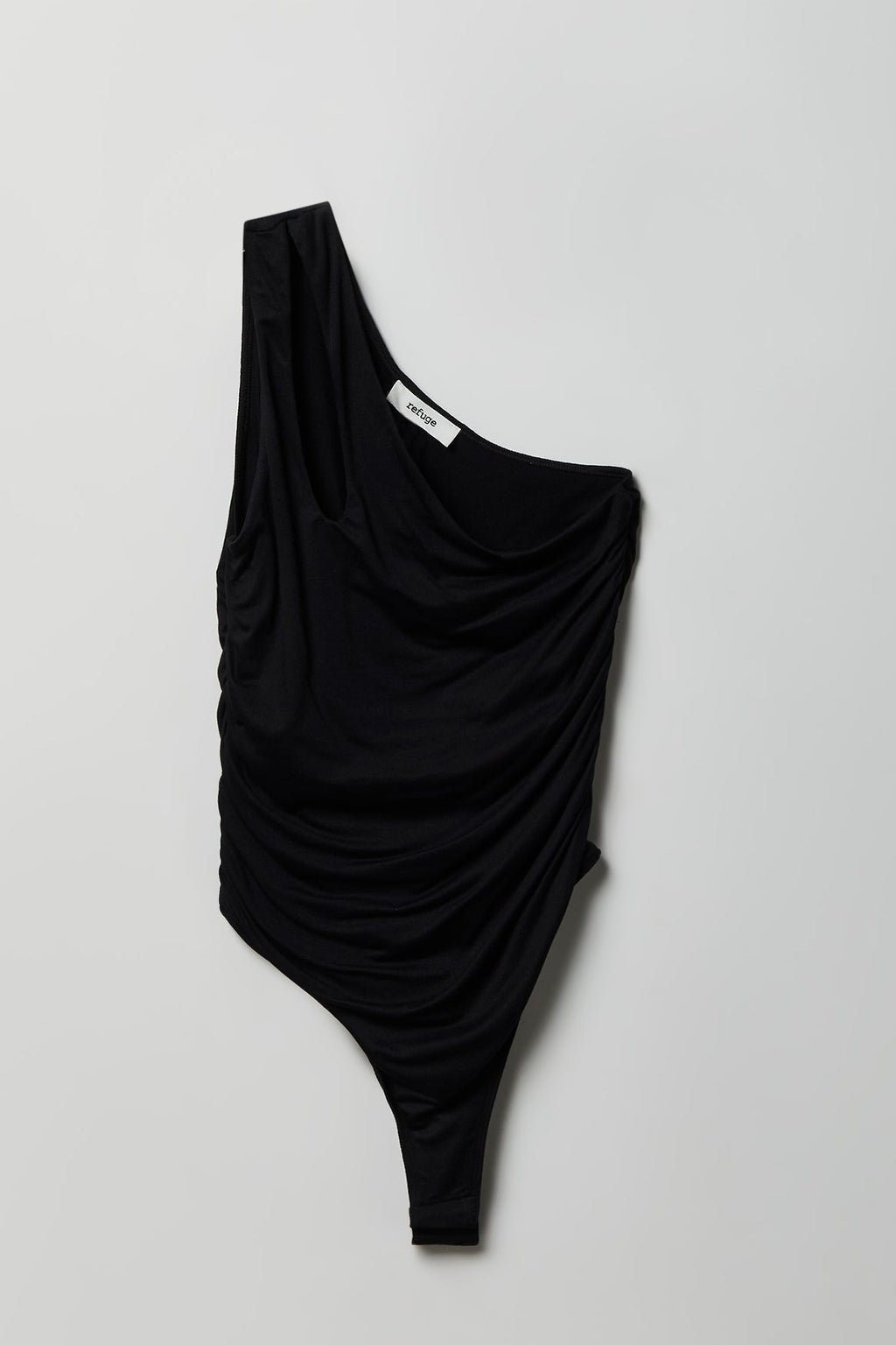 Luxe Heavy Contour One Shoulder Bodysuit
