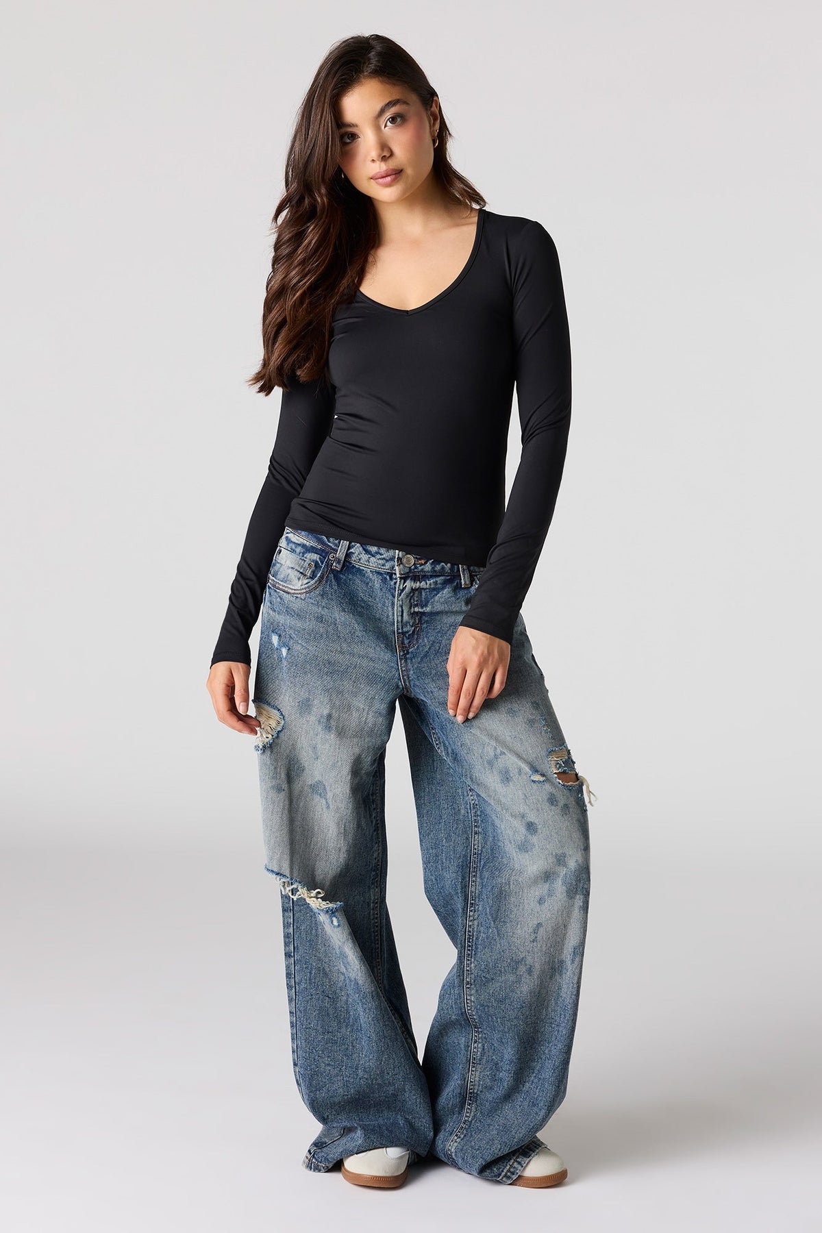 Luxe Heavy Contour Long Sleeve Top