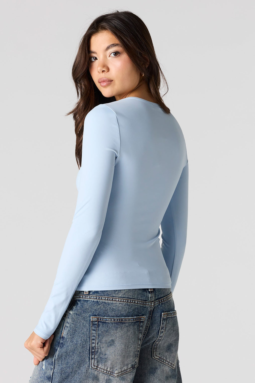 Luxe Heavy Contour Long Sleeve Top