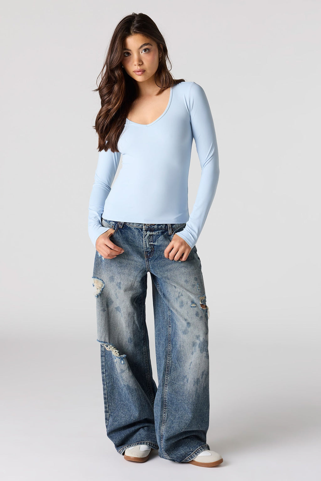 Luxe Heavy Contour Long Sleeve Top