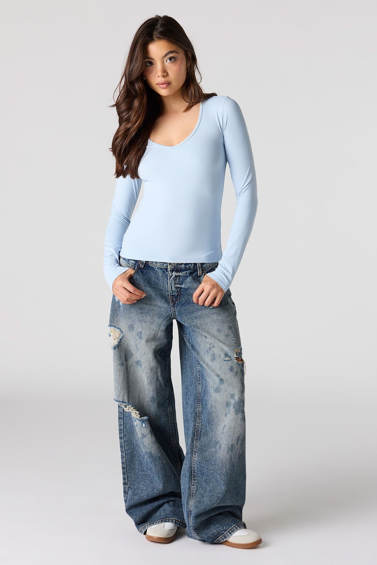 Luxe Heavy Contour Long Sleeve Top