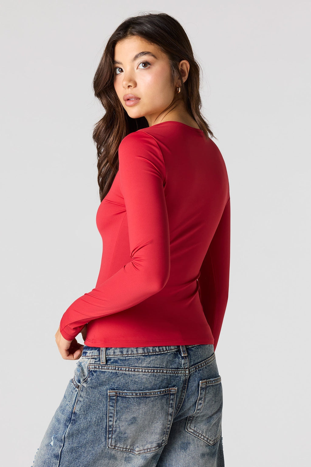 Luxe Heavy Contour Long Sleeve Top
