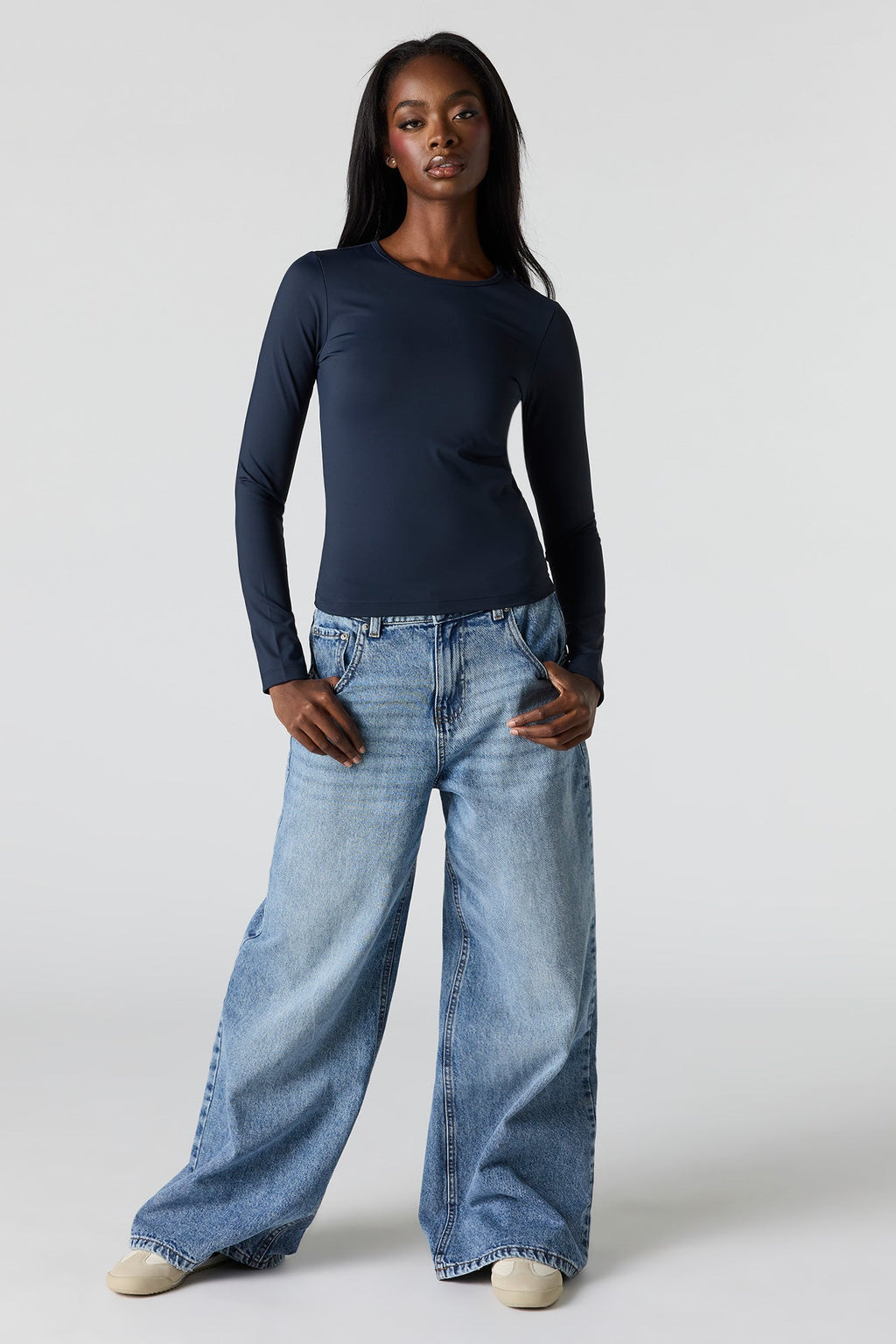 Luxe Heavy Contour Long Sleeve Top