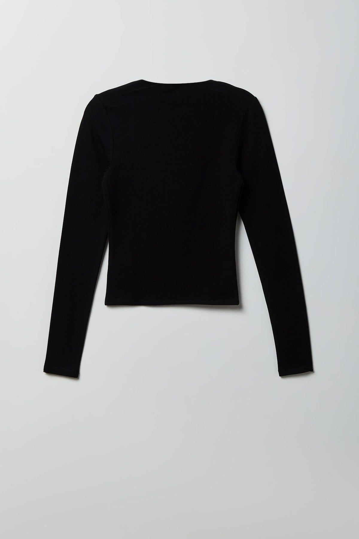 Soft Contour Square Neck Long Sleeve Top