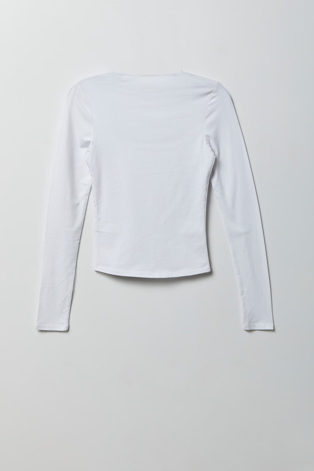 Soft Contour Square Neck Long Sleeve Top