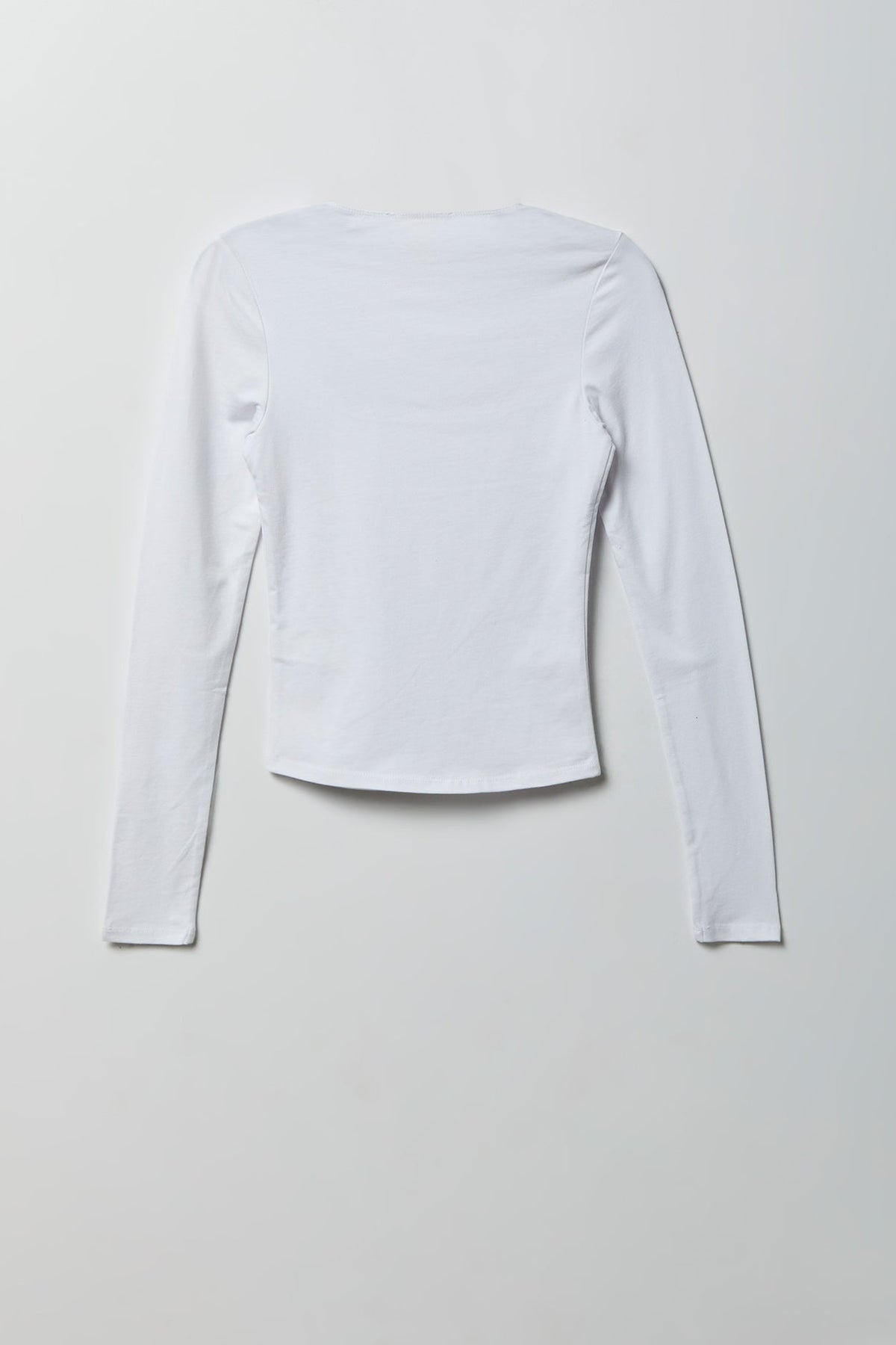 Soft Contour Square Neck Long Sleeve Top