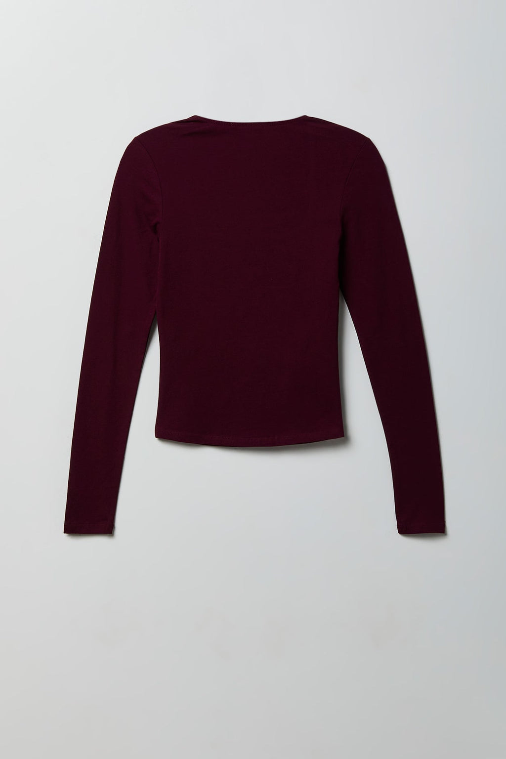 Soft Contour Square Neck Long Sleeve Top