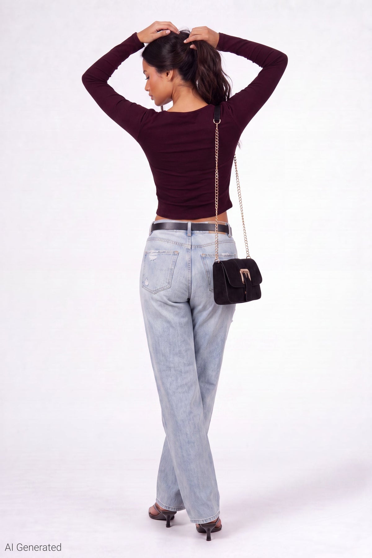 Soft Contour Square Neck Long Sleeve Top