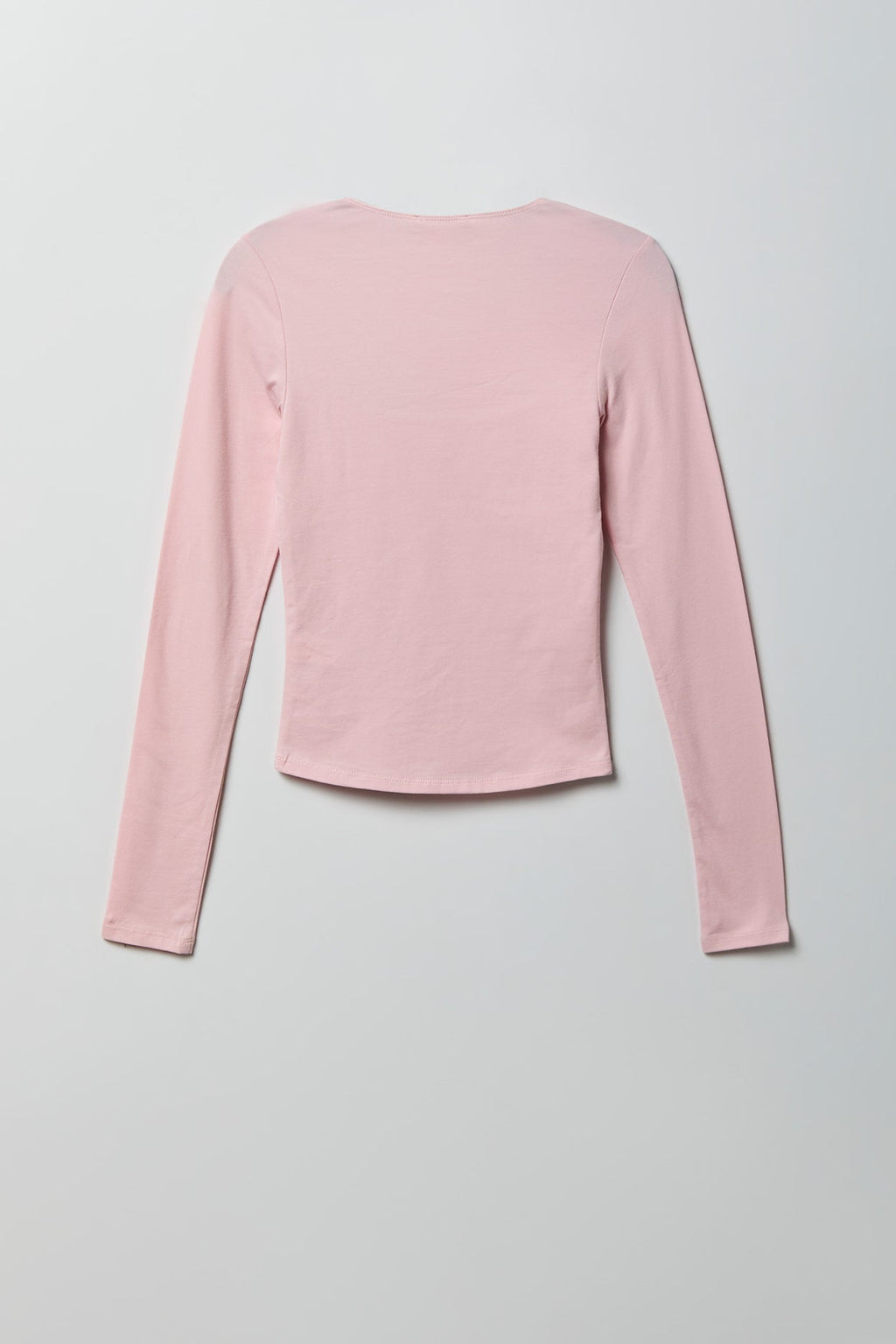 Soft Contour Square Neck Long Sleeve Top