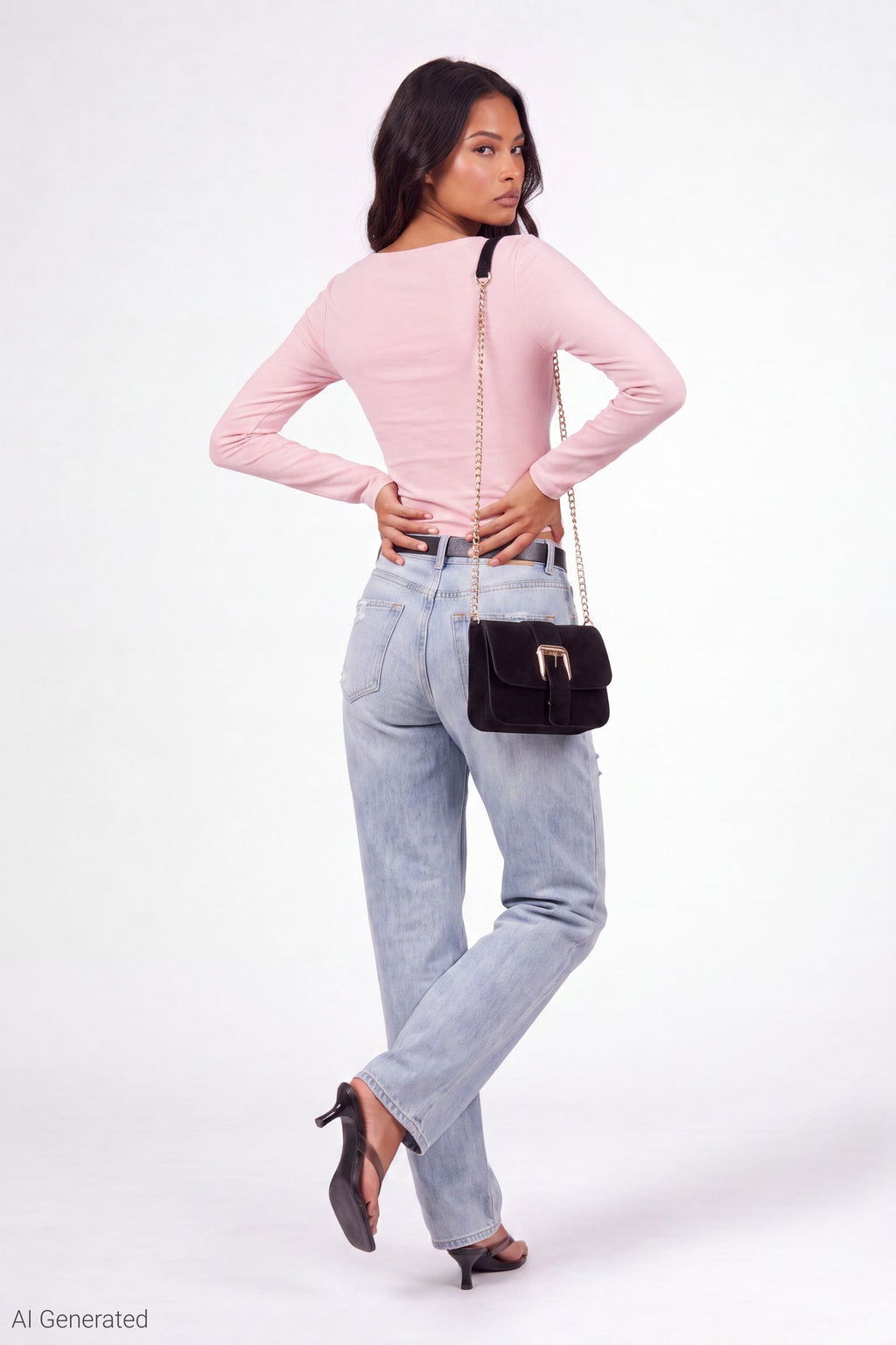 Soft Contour Square Neck Long Sleeve Top