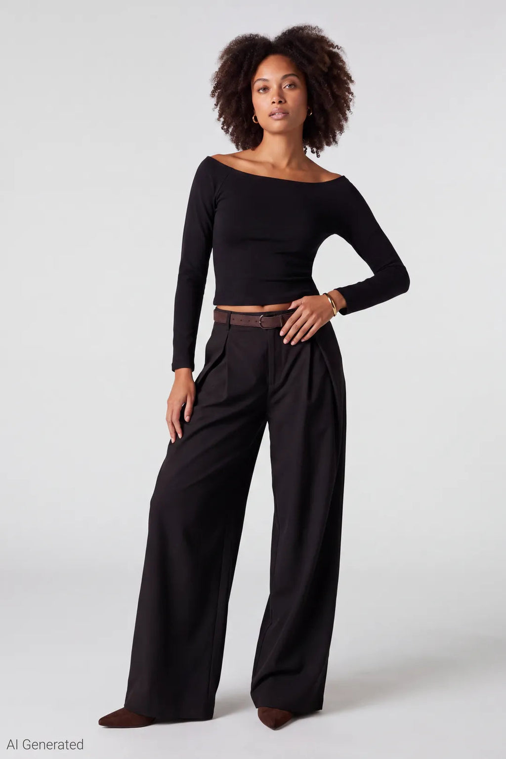 Off Shoulder Long Sleeve Top